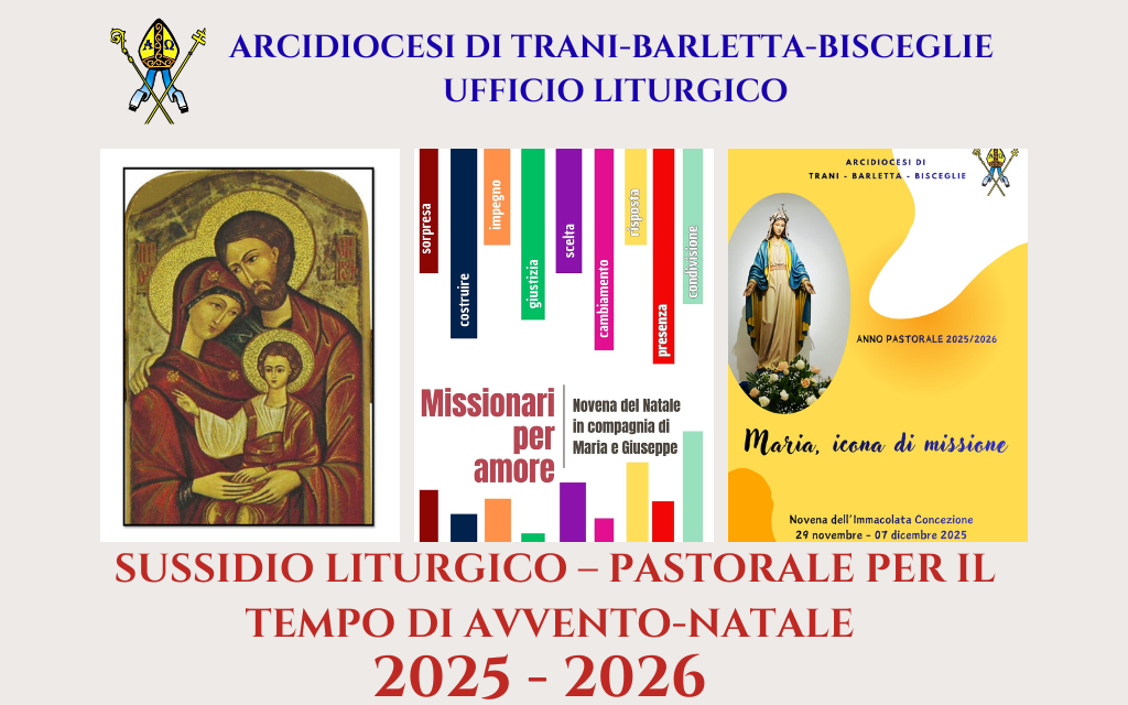 SUSSIDIO LITURGICO – PASTORALE PER IL TEMPO DI AVVENTO-NATALE 2025-2026 ...